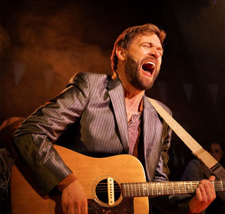 Promotional image for Once, an Andrew G Presents production running at Chapel off Chapel in 2026.